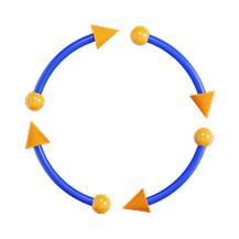 Rotating outline