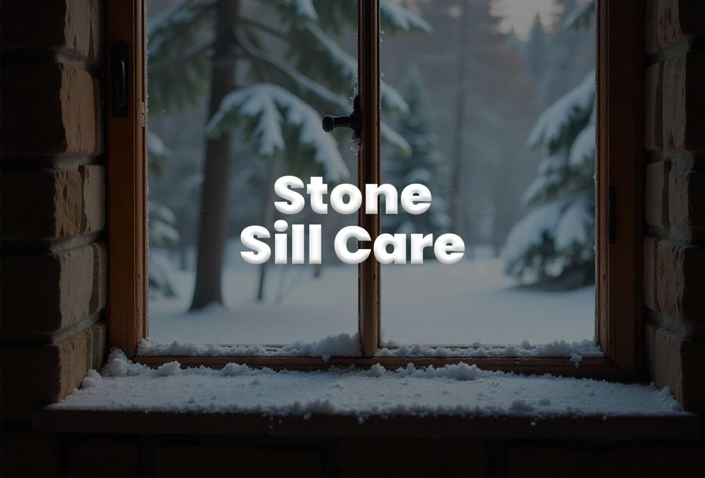 blog: Stone Sill Care to Keep Window Sills Strong and Stylish
